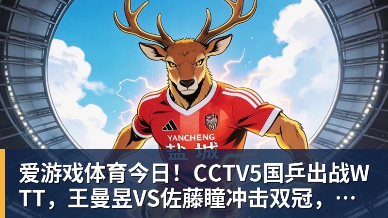 爱游戏体育今日！CCTV5国乒出战WTT，王曼昱VS佐藤瞳冲击双冠，男单独苗周启豪PK松岛辉空